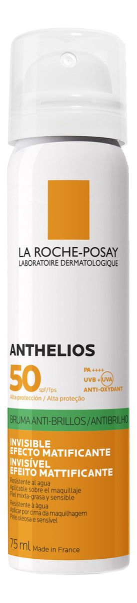 La Roche-Posay Anthelios Shine Mist SPF50+ - 75 ml.