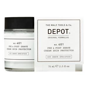 401 Pre & Post Shave Cream Skin Protector 75 Ml Fra Depot