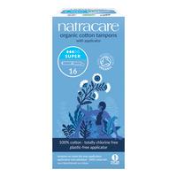 Natracare Tamponer Super Øko m. Hylster - 16 stk.