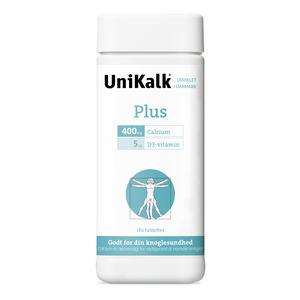 UniKalk Plus med D-vitamin – 180 tabl.