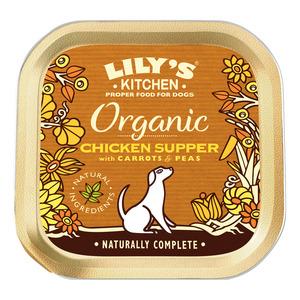 LilyÂ´s Kitchen vådfoder, Organic Chicken Supper - 150g.