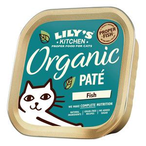 LilyÂ´s Kitchen vådfoder til kat, Organic Fish Dinner - 85g.