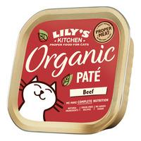 Lily´s Kitchen vådfoder til kat, Organic Beef Dinner - 85g.