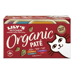 LilyÂ´s Kitchen vådfoder til kat, Organic Multipack - 8 stk.