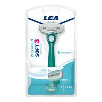 LEA Soft3 Sensitive - 1 Skraber + 1 blad