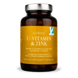 Nordbo C-vitamin & Zink – 50 kaps.