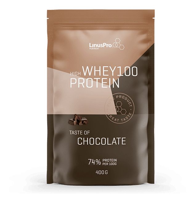 LinusPro Nutrition Whey100 Chocolate - 400 g.