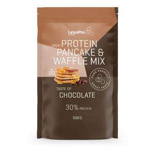 10: LinusPro Protein Pancake & Waffle Chocolate - 500 g.