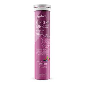 LinusPro Elektrolyt Tabs m. koffein – Berry