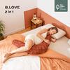Babymoov B.Love 2-i-1 Amme- & Graviditetspude - Rød