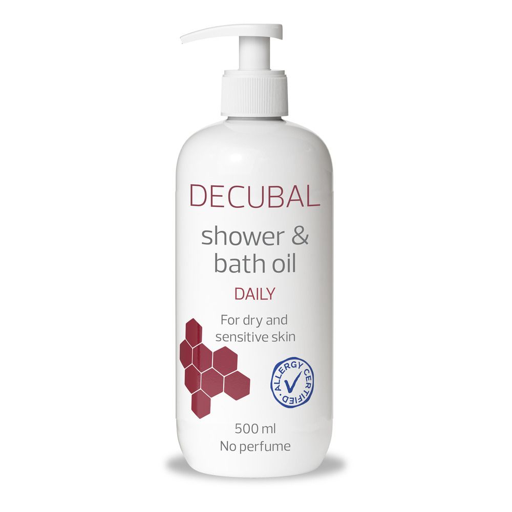 Decubal Shower & Bath Oil 500 ml Køb hos Med24.dk