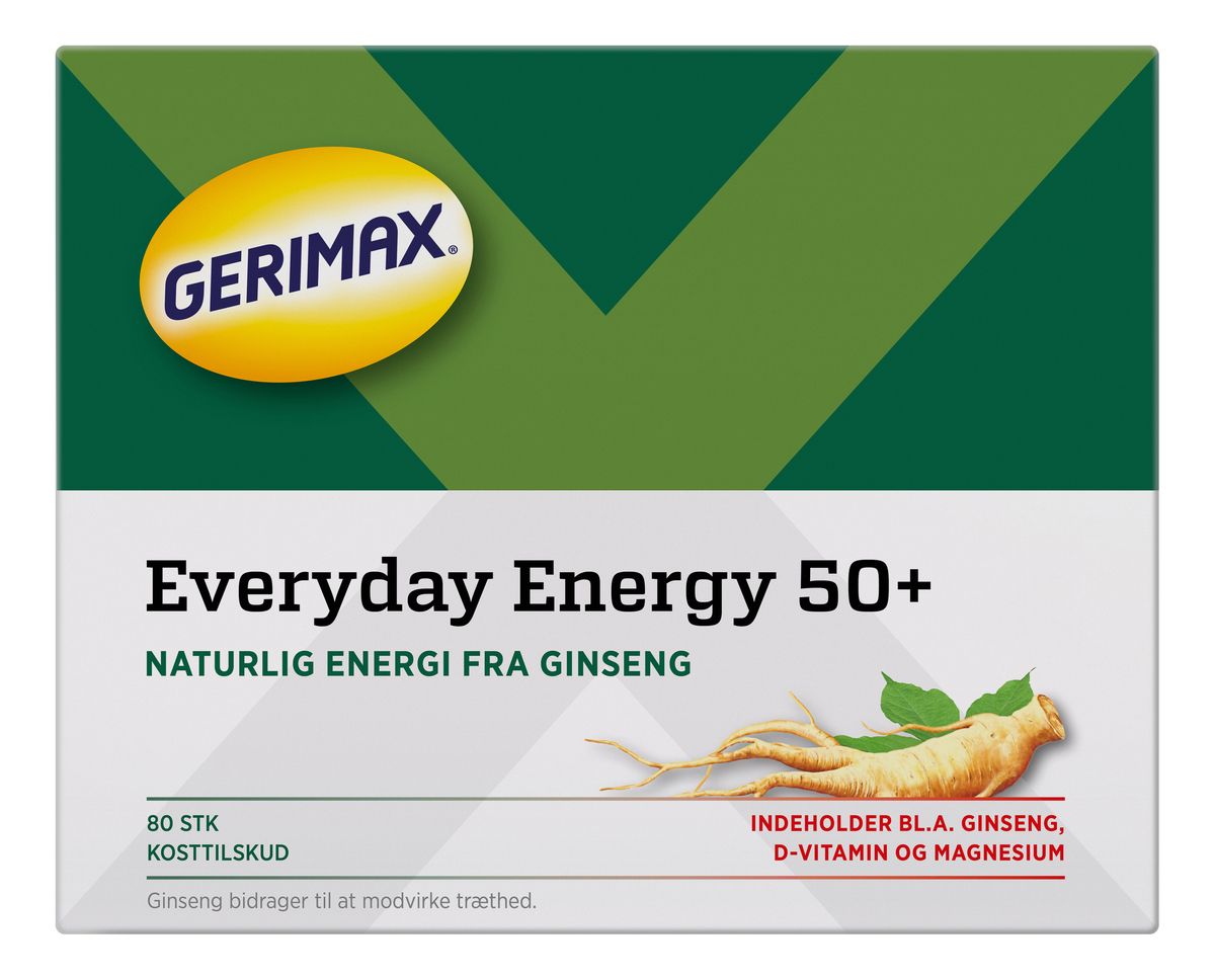 Gerimax Everyday Energy 50+ - 80 tabl.