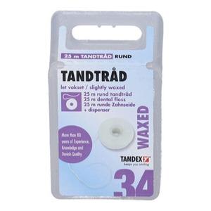 Tandex tandtråd (rund) - 25m.