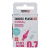 Tandex Flexi Mellemrumsbørste - 6 stk. - 0,40 mm = PHD 0,7 Coral