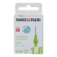 Tandex Flexi Mellemrumsbørste - 6 stk. - 1,0 mm = PHD 1,6 Lime