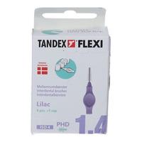 Tandex Flexi Mellemrumsbørste - 6 stk. - 0,80 mm = PHD 1,4 Lilac