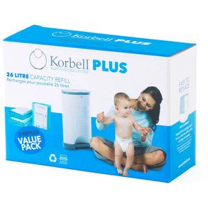 Refill til Korbell PLUS blespand  - 3 pak