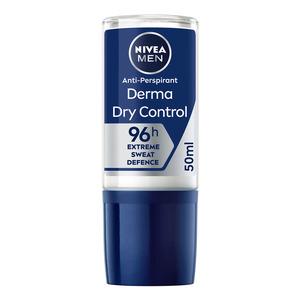Nivea Men Derma Dry Control Maximum Deo Roll On | Med24.dk