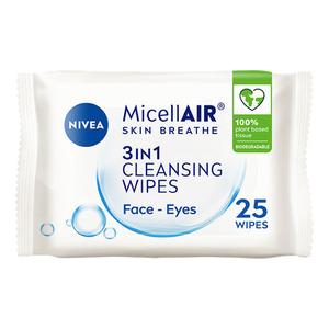 Nivea Micellar Cleansing Wipes - 25 stk.