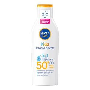 Nivea Sun Kids Sensitive Protect Lotion SPF 50+ - 200 ml.