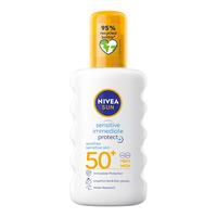 Nivea Sun Sensitive Protect Soothing Spray SPF 50+ - 200 ml.