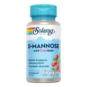 10: Solaray D-Mannose med CranActin - 60 kaps.
