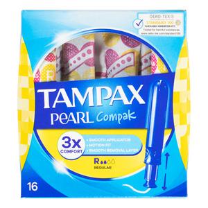 Tampax Pearl Compak Regular - 16 stk.