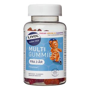 Billede af Livol Vitamin Gummies, Frugt - 75 stk.