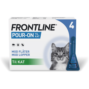 Frontline pour-on Vet kat, 4 pipetter