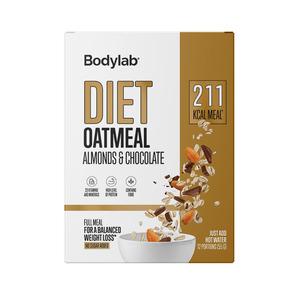 Bodylab Diet Oatmeal Almond & Chocolate - 12 x 55 g.
