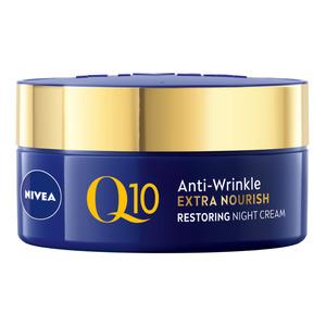Nivea Q10 Anti-Wrinkle Extra Nourish Night Cream - 50 ml.