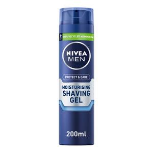 Nivea Men Protect & Care Shaving Gel - 200 ml. kr. 55,95,-