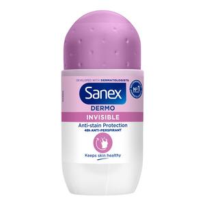 Dermo Invisible Deo Roll On 50 Ml Fra Sanex
