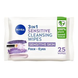 Nivea Sensitive Cleansing Wipes - 25 stk.