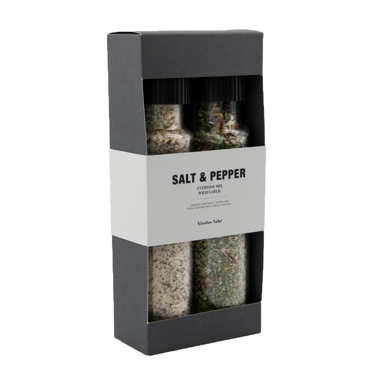 Denmark product data sample: Nicolas Vahé Gaveæske Everyday mix & Wild garlic - 2 stk