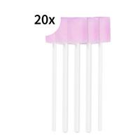 Mundplejepind 10 cm m/svamp- 100 stk.