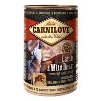 Carnilove vådfoder m. lam & vildsvin - 400g.