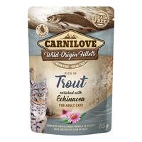 Carnilove Cat Pouch vådfoder m. ørred & echinacea - 85 g.