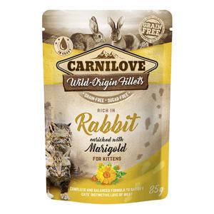Cat Pouch Vådfoder Til Killinger M Kanin 85 G Fra Carnilove