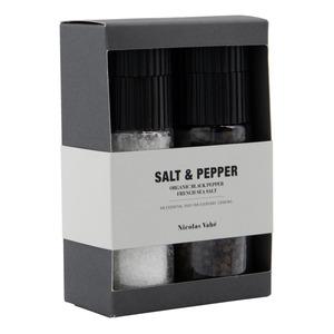 Nicolas Vahé Gaveæske Salt & Organic Pepper - 2 stk.