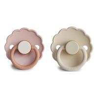 FRIGG Daisy Rund Latex Biscuit/Cream - Str. 1
