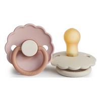 FRIGG Daisy Rund Latex Biscuit/Cream - Str. 2