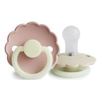 FRIGG Daisy Rund Silikone Blush Night/Cream Night - Str. 2
