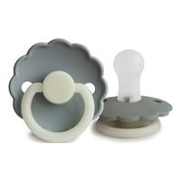 FRIGG Daisy Rund Silikone French Grey Night/Portobello Night - Str. 2
