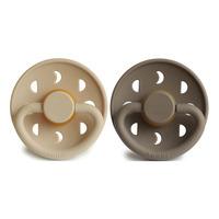 FRIGG Moon Phase Rund Latex Croissant/Portobello - Flere størrelser