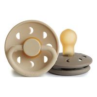FRIGG Moon Phase Rund Latex Croissant/Portobello - Str. 2