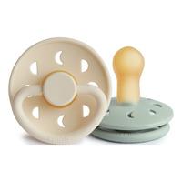 FRIGG Moon Phase Rund Latex Cream/Sage - Str. 2