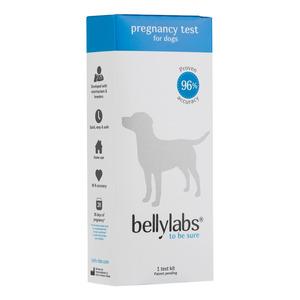 Bellylabs graviditetstest til hunde, svar på 10-15 min