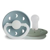 FRIGG Moon Phase Rund Silikone Stone Blue Night/Sage Night - Str. 2