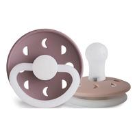 FRIGG Moon Phase Rund Silikone Twilight Mauve Night/Blush Night - Str. 2